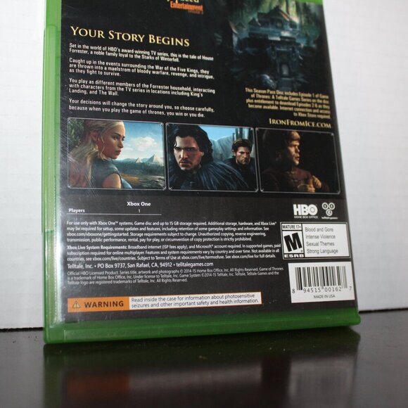Xbox One Game of Thrones: A Telltale Games Series - Season Pass Disc - Picture 10 of 10